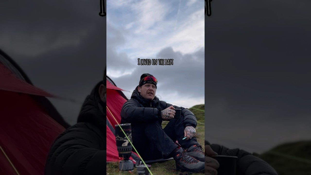 Solo camp thoughts 🧠 slow down in life 🫡 