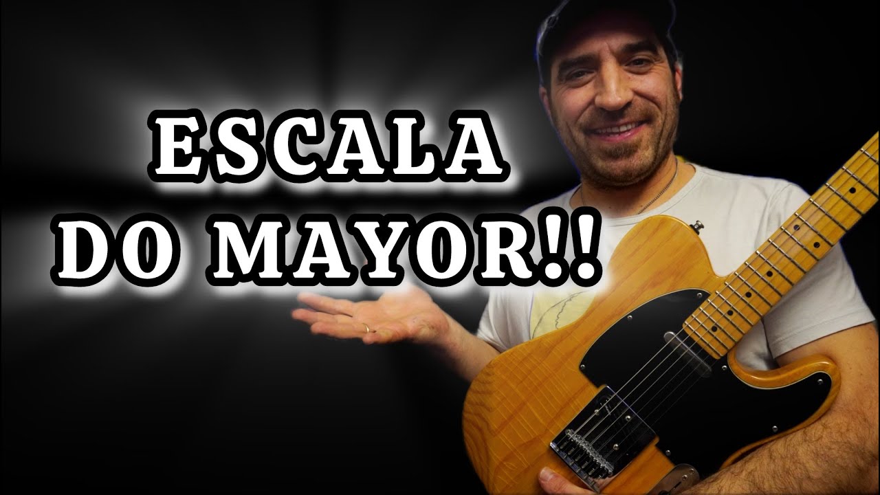 Como tocar la Escala de Do Mayor en la Guitarra Electrica - Ejercicios ...