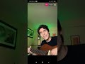 Ed maverick live en ig, cover Natanael cano amor tumbado