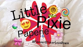 Planner Sticker Love down feat. Little Pixie Paperie \\ Etsy Shop Spotlight