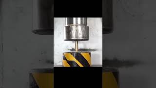 Hydraulic Press vs .50 Cal Bullet 💥 (Insane Crush Test!)