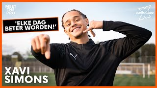 Xavi Simons: Over 5 jaar ben ik aanvoerder van het Nederlands elftal | Voetbalshop Meet the Pro