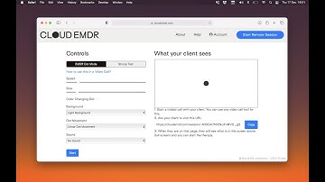 How to do effective remote therapy? by getting the most out of CloudEMDR