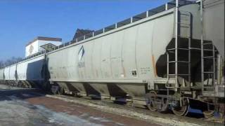 NREX 8401, IC&E 6414, & CP 8528, Davenport, IA