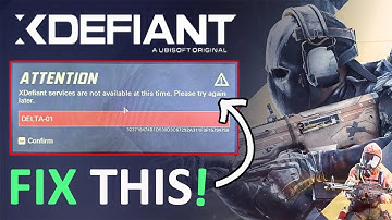 How To Fix DELTA-01 Error In XDefiant (2024) | #xdefiant | #delta01