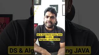 Data structures and Algorithms using Java | By srinivas | Ameerpet technologies