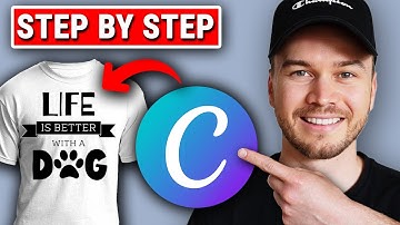 EASILY Create Print On Demand Designs Using CANVA (TUTORIAL)