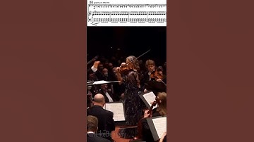 Hahn nails one of the hardest passages in violin repertoire