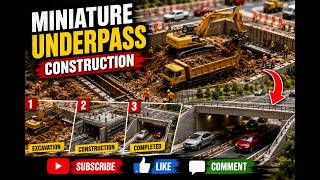 MINATURE UNDERPASS CONSTRUCTION