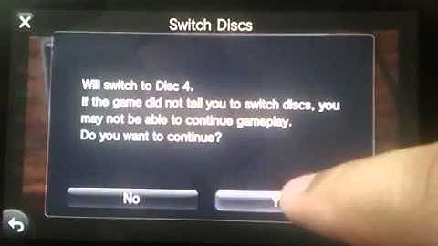 Changing PSOne Discs on a PS Vita