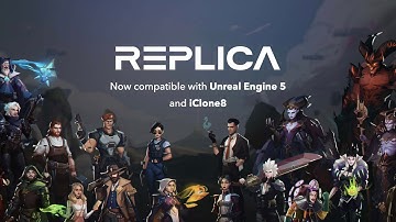Replica Studios is compatible with UE5 and iClone8