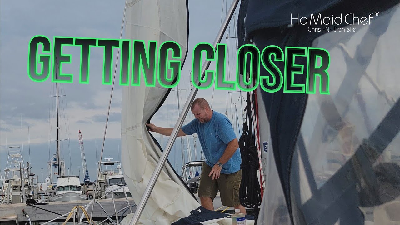 We're Working Hard To Get This Sailboat On The Hook So We Can Start Our Journey! Ep 4