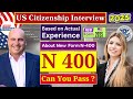 Real Interview of U.S. citizenship Test, N-400 Naturalization Interview, Small talk #n400