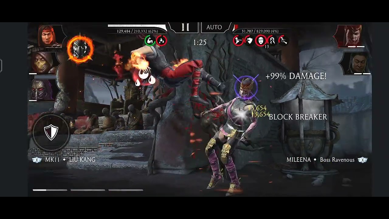 MK Mobile Dark Queen Tower Boss Battle 130 Gameplay & Reward| 