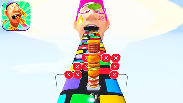 LICK RUNNER 👄🍔 BIG NEW UPDATE All Levels Gameplay Walkthrough iOS, Android (Max Level 39-41)
