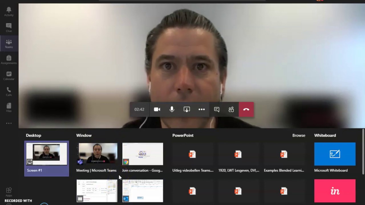 New Update Online les (of begeleiding) via Teams. Afstandsonderwijs.