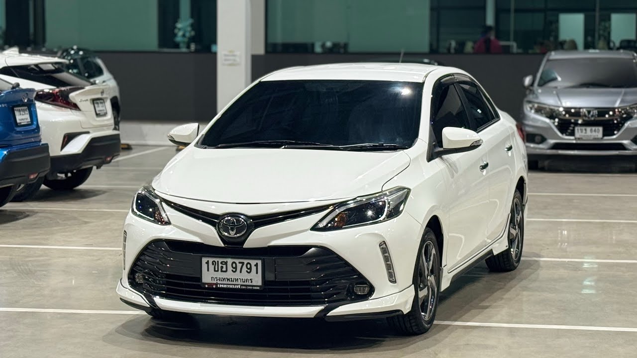 Vios 1.5 High 2021จด21 ไมล์5หมื่นรถหน่วยงาน รายได้น้อยออกได้ รถตัวท็อปสุด