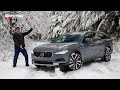 2021 Volvo V90 Cross Country Reviewed on Ice and Snow vs. Subaru Outback