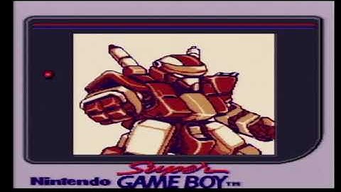 Amazing Robot (神奇鐵金鋼) by Gowin - Unlicensed Gameboy Gameplay (Currently 90% unemulated)