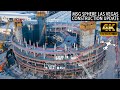 MSG Sphere Las Vegas Drone Construction Update | Las Vegas Part 107 Drone Pilot | Aerial Drone DoP