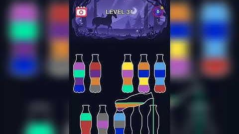 Water Sort Puzzle Level 31 Walkthrough Solution 