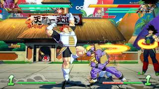 Dragon Ball Fighterz Ginyu-A16-Gotenks sparking combo 0 bar starter 9.7k dmg