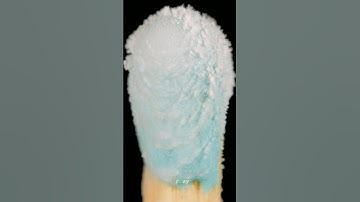 Freezing a matchstick close-up #urday #closeup #macro #satisfying