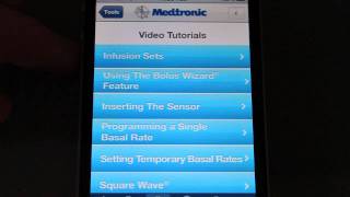 My Medtronic  Minimed iPhone application