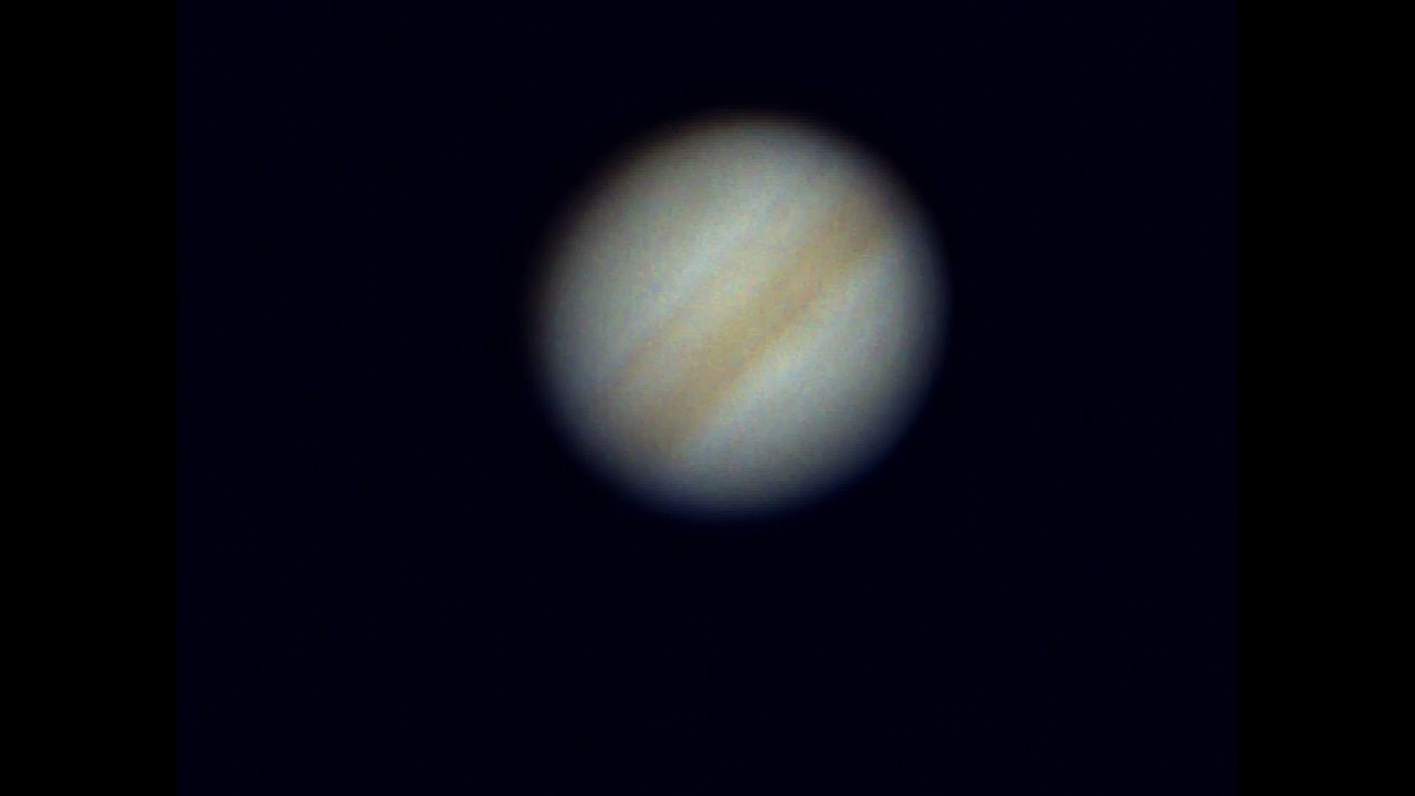 セレストロンC8とneximage５　電子観望撮影　木星と土星　2021年10月5日