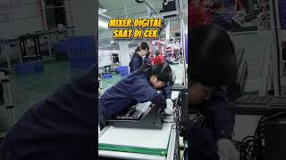 Saat pengecekan mixer digital sebelum di jual #soundsystem #sound #mixer #soundhajatan