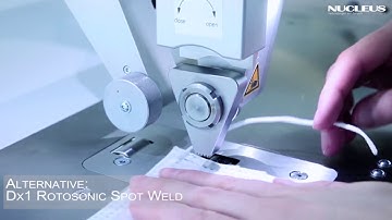 Ultrasonic welding machine - Face Mask Tutorial