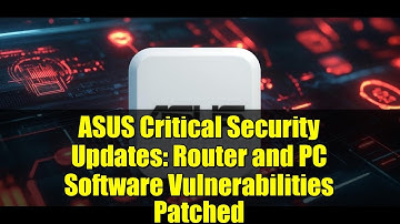 ASUS Critical Security Updates: Router and PC Software Vulnerabilities Patched