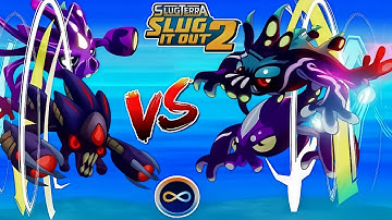 EPIC BATTLE! FLATULORHINKUS & FLATULO REX VS TOXIC ELEMENTAL & GHOUL TOXIC ELEMENTAL |Slug It Out 2!