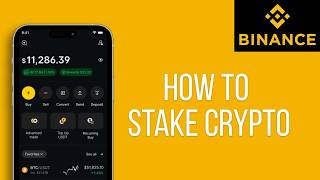 How To Stake Crypto Using Binance