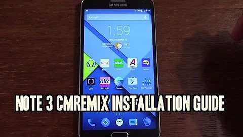 How to Root and Flash Galaxy Note 3 cmRemiX Rom