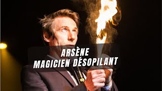 Arsène - Magicien Désopilant : Spectacle Humour et Magie | SA PROD