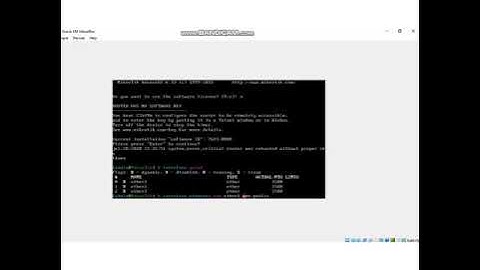 Tutorial konfigurasi firewall mikrotik pada VirtualBox
