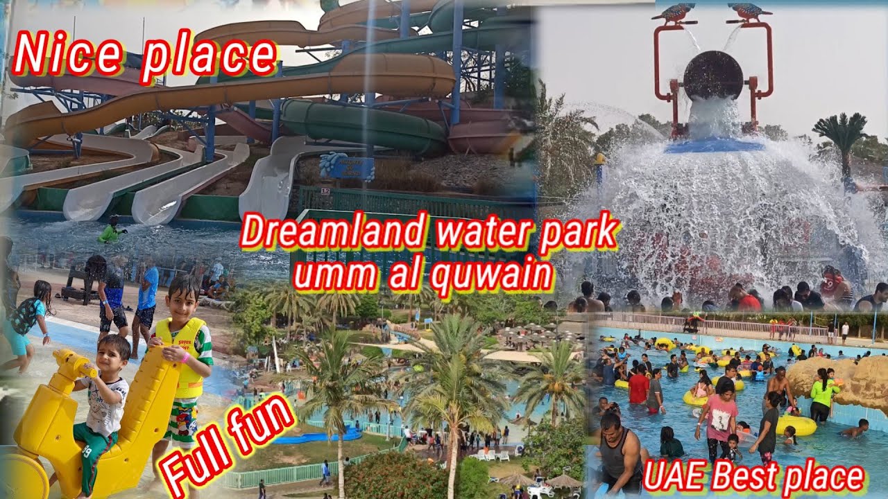 Dreamland aqua park umm Al quwain! Water park, uae YouTube