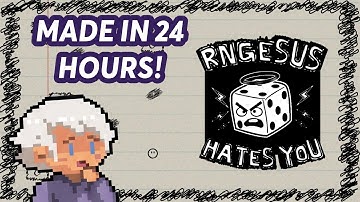 I built a chaotic RNG bullet hell in 24 hours