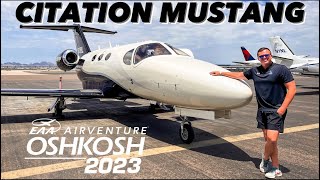 VFR Departure from OSHKOSH in a Private Jet! (OSH-PHX)