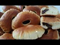 ГРЕБЕШКИ-БУЛОЧКИ с начинкой.Сдобная выпечка.BUNS mit einer Füllung.Brötchen.Buns with a filling.