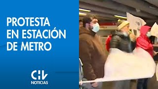 Restablecen servicio en Las Rejas tras protestas de funcionarios de Metro