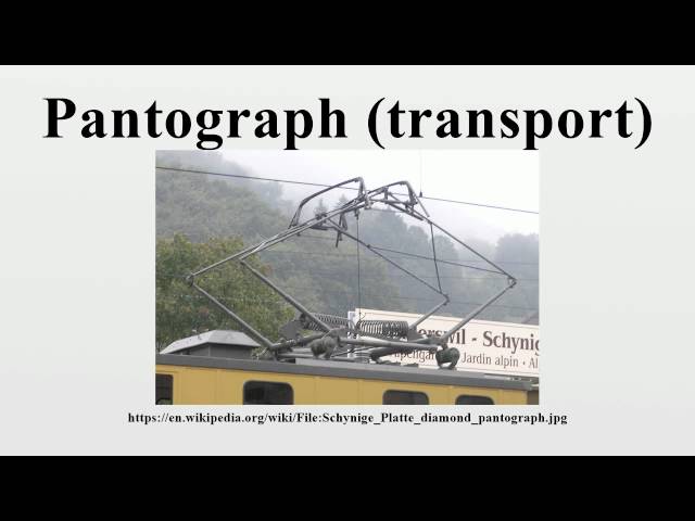 Pantograph, Locomotive Wiki