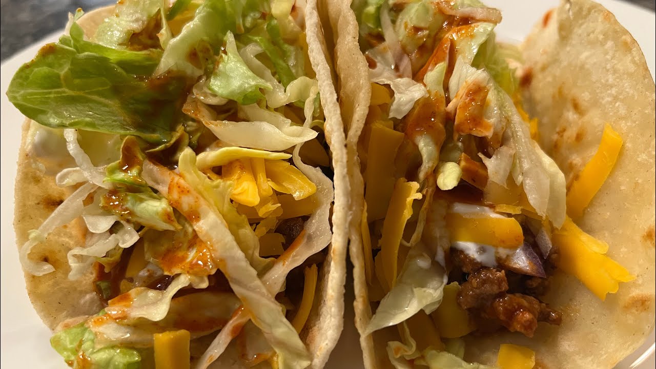The Best Ground Beef Tacos! YouTube