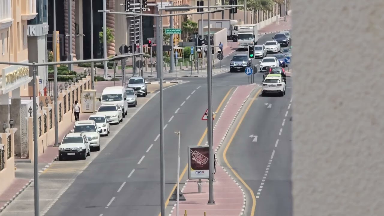 Doha Summer Season ☀️ Day time Movement