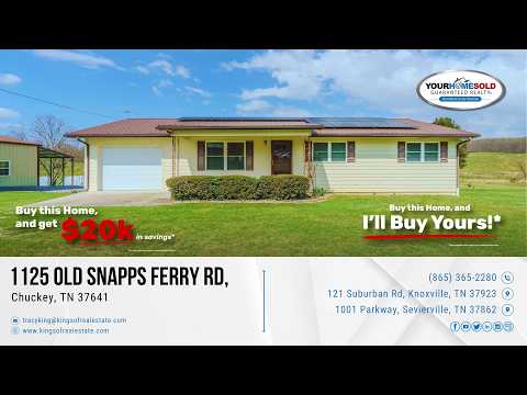 1125 Old Snapps Ferry Rd, Chuckey, TN home video tour
