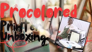 Procolored F13 Pro DTF printer (Unboxing0