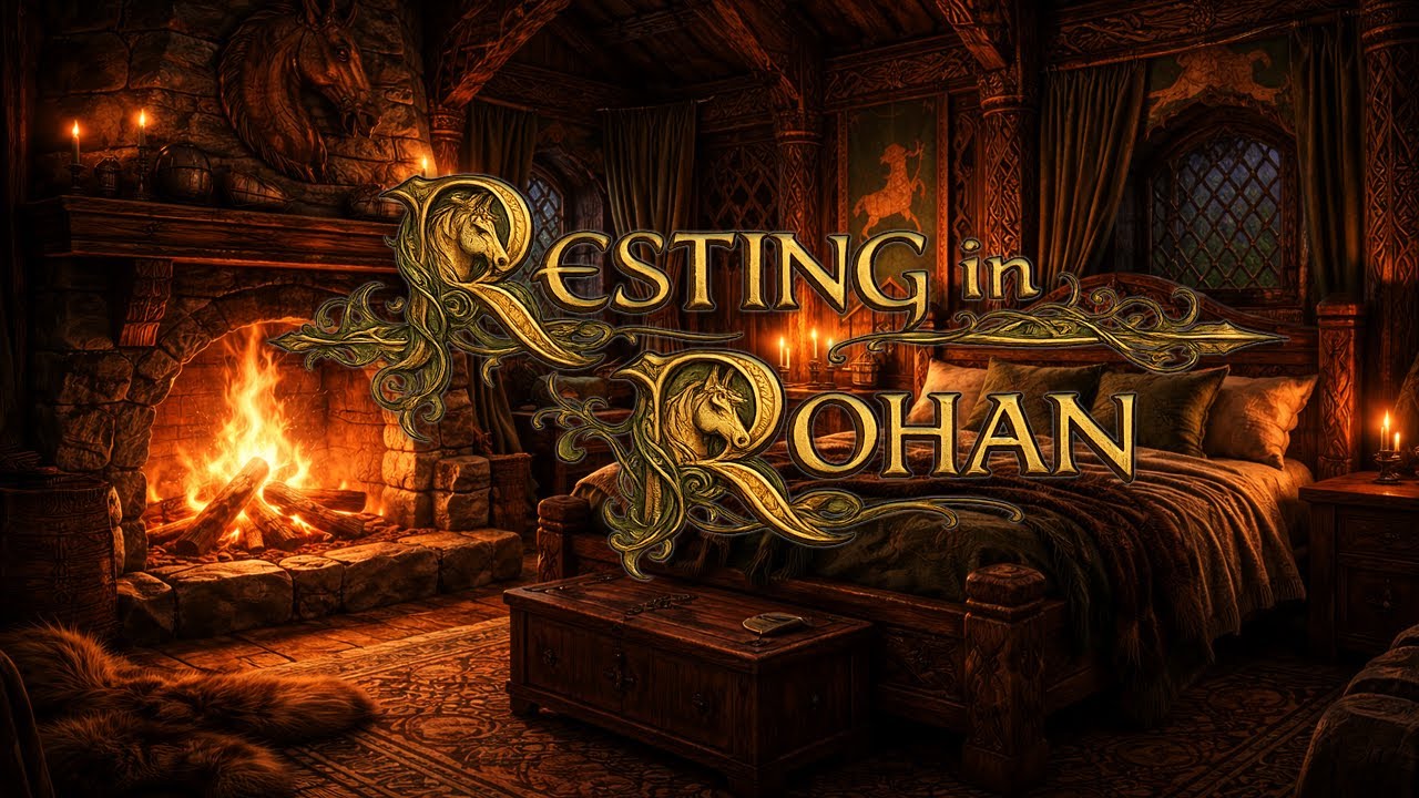 Resting in Rohan - 9 Hour Fire Place Loop