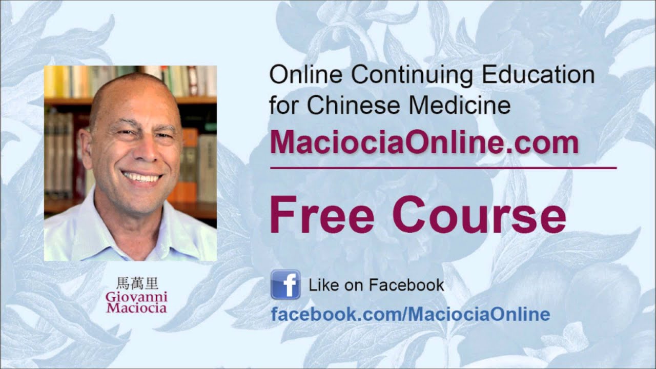 Giovanni Maciocia Lecture on Bipolar Disease in Chinese Medicine