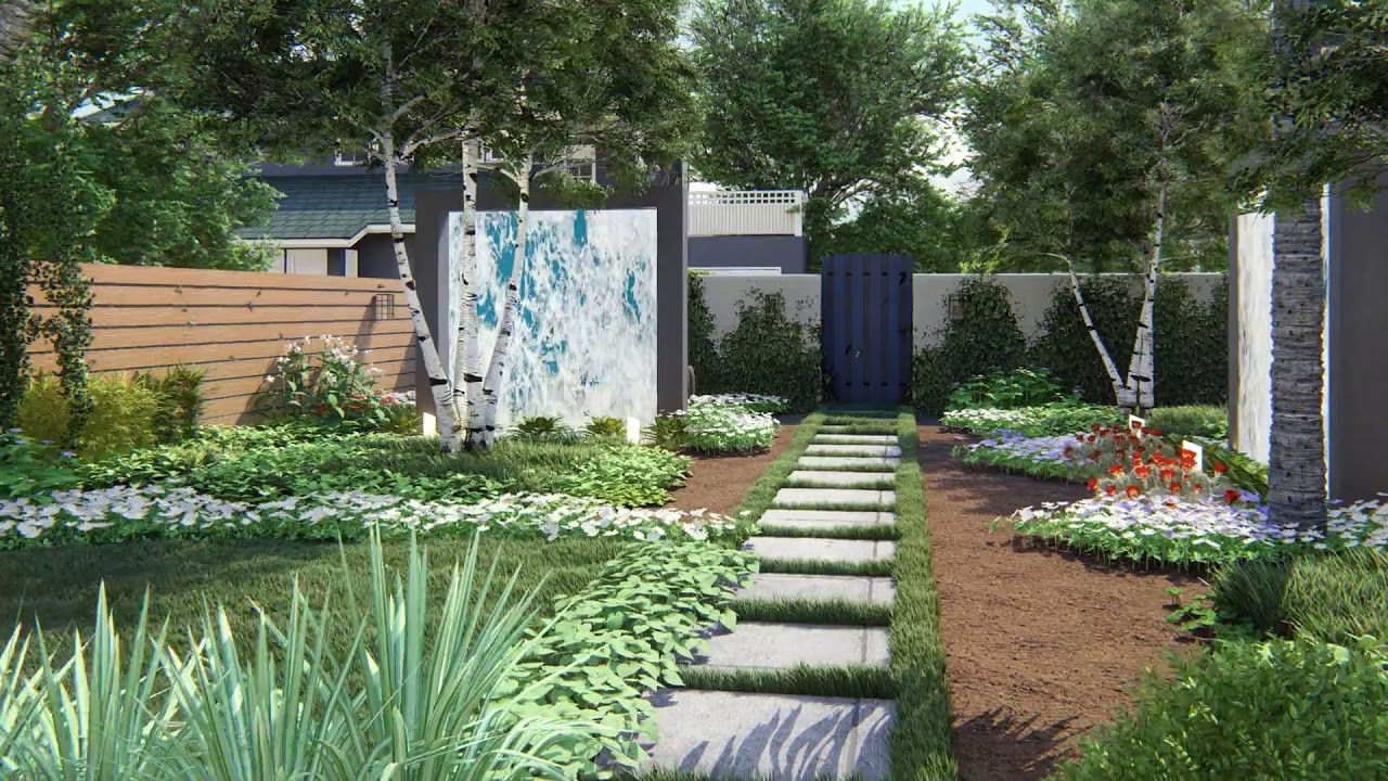 Amazing Garden Design | Lumion 10 | Sketchup - YouTube on Sketchup Garden Design
 id=70531